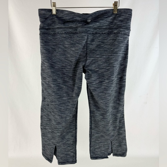 Athleta Energy Power Up Capri Leggings Gray Space Dye XL - Picture 3 of 13